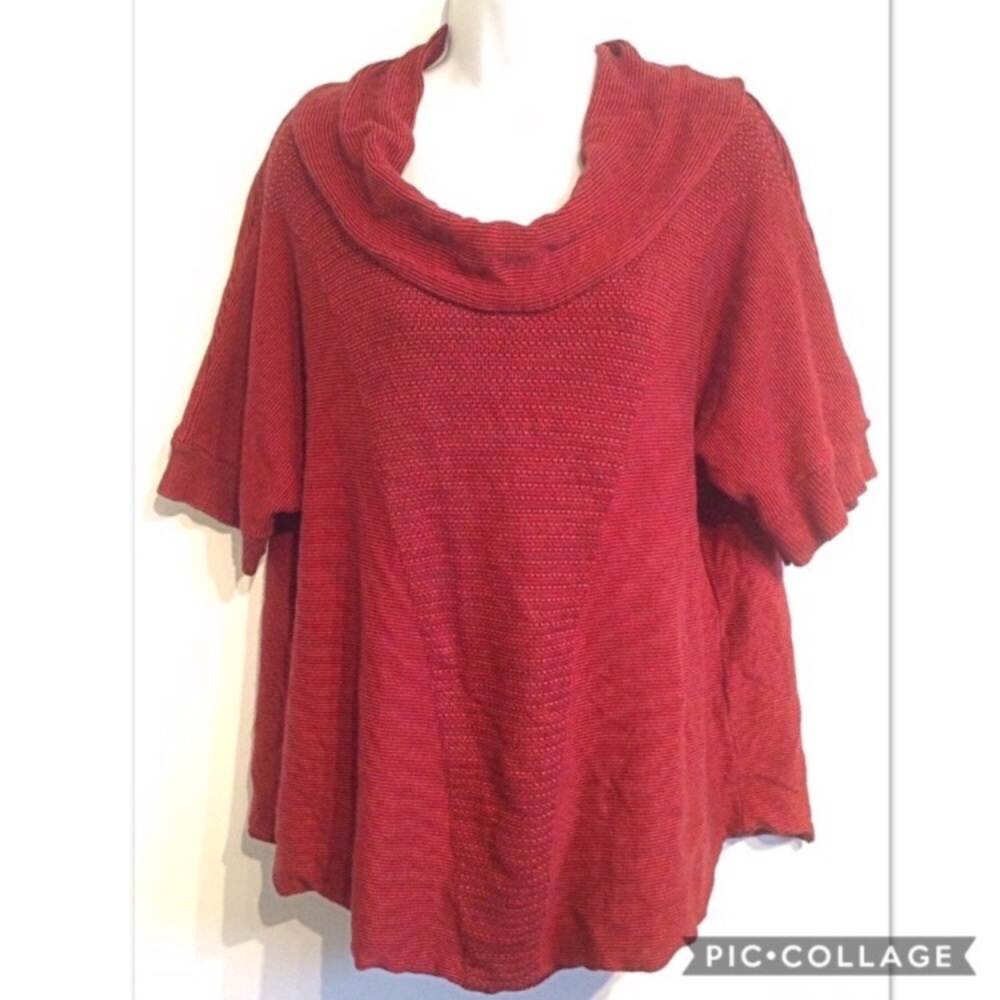 🌟5 for $25🌟 PLUS SIZE Knit Cowl Neck Sweater